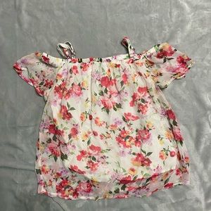 Abercrombie kids girls floral top